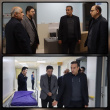 بازدید رییس دانشگاه علوم پزشکی اراک از بیمارستان حضرت ولیعصر (عج)