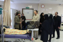 بازدید رییس دانشگاه علوم پزشکی اراک از بیمارستان آیت الله خوانساری