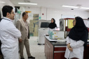 بازدید رییس دانشگاه علوم پزشکی اراک از بیمارستان امیرالمومنین(ع)