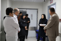 بازدید رییس دانشگاه علوم پزشکی اراک از اورژانس پرتوی و سوانح و سوختگی