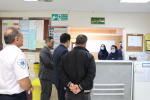 بازدید رئیس اداره بازرسی و مدیر حراست دانشگاه علوم پزشکی اراک از مراکز بهداشتی درمانی و اورژانس شهرستان کمیجان +فیلم