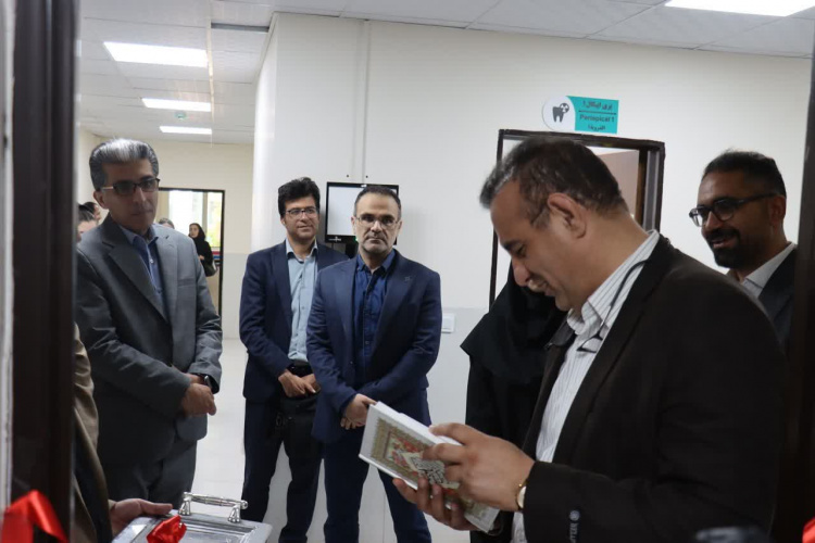ارتقای زیرساخت‌های درمانی با افتتاح دستگاه سی‌تی‌اسکن در دانشکده دندانپزشکی